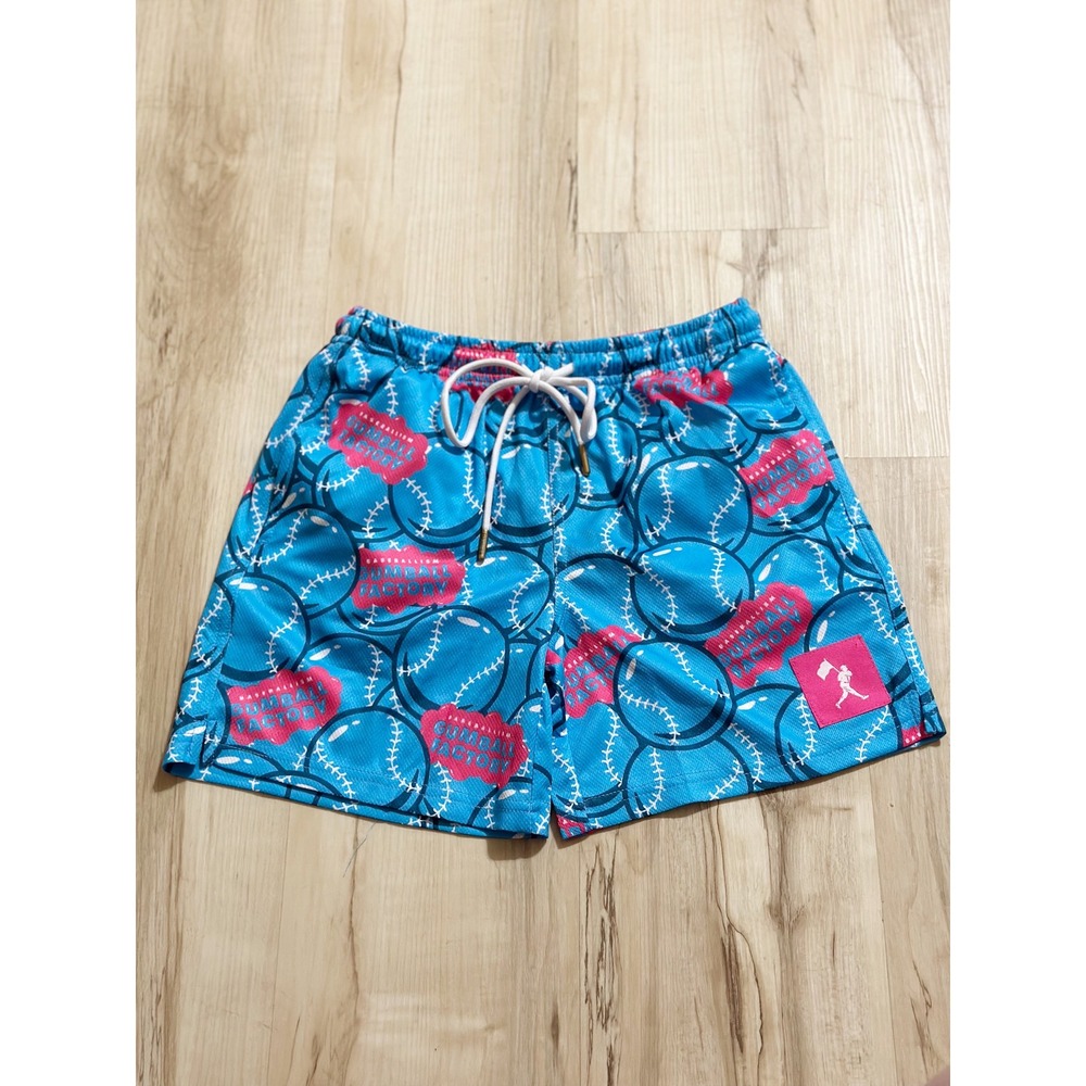 Baseballism Gumball Factory Diamond Air Mesh Shorts Youth small new